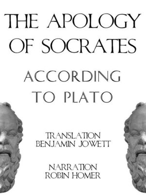 cover image of The Apology of Socrates According to Plato
